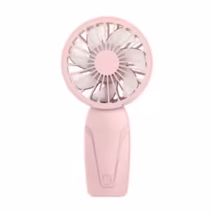 Noise Free Rechargeable Mini Fan For Silent Cooling Experience Lightweight Portable Mini Pocket Fan white - Image 4