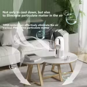 Multi functional silent timed air conditioning fan for household dormitories, office desks, humidification and refrigeration - Image 4