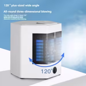 Upgrade Multi-gear Adjustable Portable Air Cooler Fans Super Quiet Low Noise USB Air Conditioning Humidification Cooling Fan - Image 4