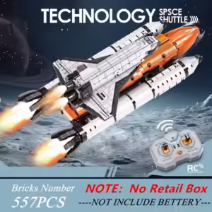 Technical Blocks NASAS RC Spaceship Space Shuttle Aopllos Expedition Discovery Model Building Blocks Bricks Toy Gift Boys - Image 4