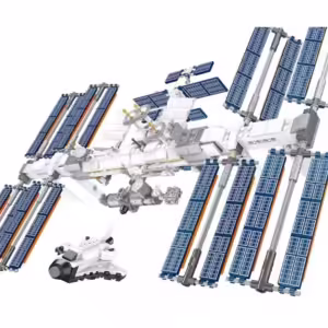 876pcs Ideas 21321 International Space Station Building Blocks Kit Bricks Classic Movie Model Kids Toys Boys Toy Children Gift - Image 4