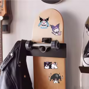 10pcs Cartoon Kuromi Stickers Kawaii Girls Anime Aesthetic Decals Decorative Stationery Laptop Cute Kids Sanrio Sticker - Image 4