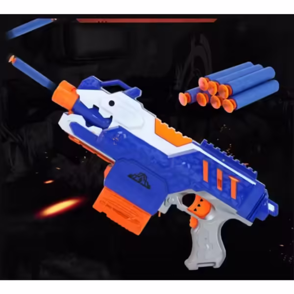New Weapon for Nerf Gun Electric Darts Toy Airsoft Safe Soft 7.2CM Foam Bullets Boys Toys for Children Party Entertainment Gift - Image 4