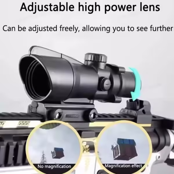 Burst M416 Fully Automatic Toy Gun Gel Bullet Hand-automatic Double Magazine Outdoor Parent-child Cs Interactive Game - Image 4