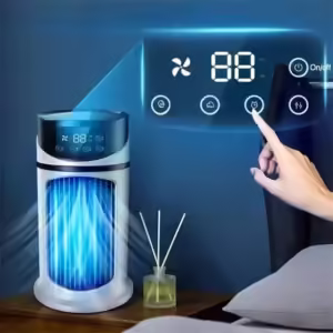 Fan Portable Cold Air Conditioning Multifunctional Air cooled Fan Evaporative Small Air Cooler Air Conditioning Ventilador - Image 5