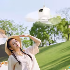 New Lighting USB Rechargeable Ceiling Fan 8000mAh Battery Large Capacity Removable Blades Suitable for Bedroom Outdoor Tents - Image 5