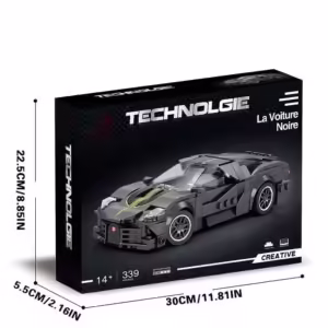 339PCS Speed Sport Car Model City Classic Champions Racing Vehicle Building Blocks 1:24 Scale Super Racers Bricks Christmas Gift - Image 5