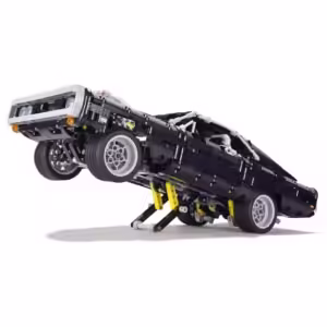 1077PCS Technical Dodge Charger Racing Car Building Blocks Model Assemble Bricks Fast and Furious Toy For Kid Boy Adults Gift - Image 5