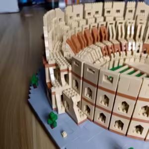 KNEW BUILT Euro Constrution Roma Colosseum Micro Mini Building Blocks for Adult Child Toys Set Arc Triomphe Louvre Big Ben Brick - Image 5