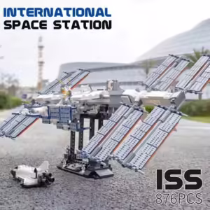 876pcs Ideas 21321 International Space Station Building Blocks Kit Bricks Classic Movie Model Kids Toys Boys Toy Children Gift - Image 5