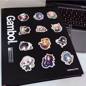 30pcs Cute Cartoon Anime Demon Slayer Anime Stickers Decoration Laptop Phone Suitcase Notebook Label Stationery Sticker - Image 5