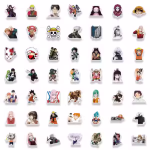 100PCS Mix Anime Stickers Waterproof DIY Graffiti Phone Laptop Luggage Guitar Notebook Cup Cartoon Stickers Kids Toy - Image 5