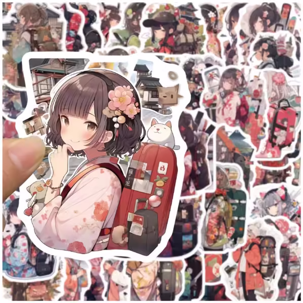 30pcs Retro Cute Phone Computer Game Console Cartoon Stickers Laptop Skateboard Luggage Guitar Waterproof Sticker Decals - Image 5
