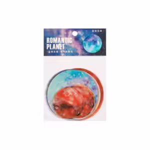 20 Pcs Galaxy Universe Planet Sticker Set Decoration Album Agenda Planner Stickers Scrapbooking Diary Sticky Paper Flakes - Image 5