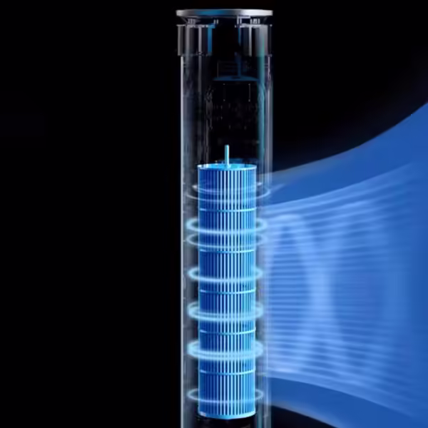 Air Conditioner Fan Water Cold Air Fan Light Tone Tower Fan Bladeless Indoor Ice Cooling Mobile Small Air Conditioning - Image 6