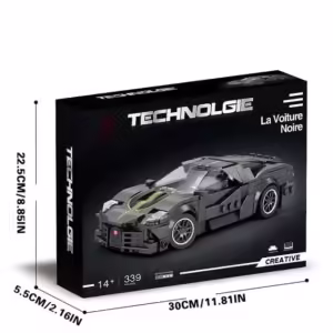 339PCS Speed Sport Car Model City Classic Champions Racing Vehicle Building Blocks 1:24 Scale Super Racers Bricks Christmas Gift - Image 6