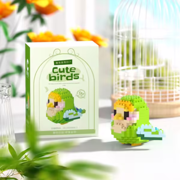 Animal Bird Building Blocks Toy for Children Girl 8 Year Old Kids Birthday Gift Mini Educational Block Brick Boy Toy Games Child - Image 6