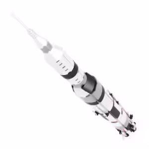 50CM USA NASAS Exploring Apollos Saturn V Space Launch Rocket Model Building Blocks Bricks Children Kid Toy Gift - Image 6
