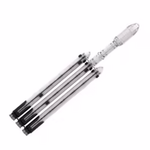 MOC-75766 SpaceXS Falcon Heavy Rocket Saturn V Scale Spaceship Building Blocks Set Idea Assemble Bricks Toys Boy Birthday Gift - Image 6