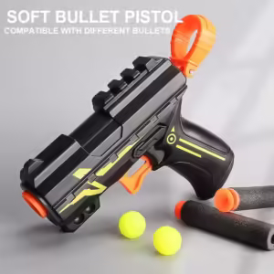 2PCS Soft Bullet Toy Gun For Rival Zeus Apollo Ball Bullets Children Pistol Gun Toys Foam Darts Blaster Gift For Boy Kids Adult - Image 6