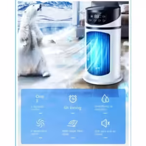 Fan Portable Cold Air Conditioning Multifunctional Air cooled Fan Evaporative Small Air Cooler Air Conditioning Ventilador - Image 6