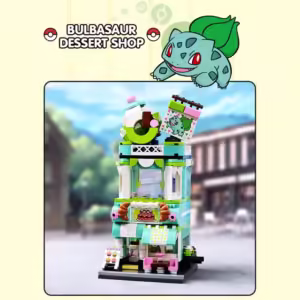 Original Box Pokemon Pikachu-Claw crane game shop Blocks Charizard Squirtle Bulbasaur Model Educational Kids Toys For Gift - Image 7