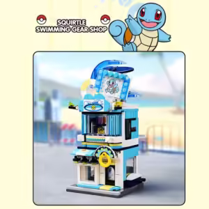 Original Box Pokemon Pikachu-Claw crane game shop Blocks Charizard Squirtle Bulbasaur Model Educational Kids Toys For Gift - Image 9