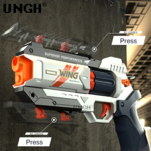 UNGH Kids Soft Bullets Guns Toy For Boy Adult Manual Foam Bullet Pistol EVA Foam Darts Gun Weapon Children Outdoor Shooting Toys - Image 4