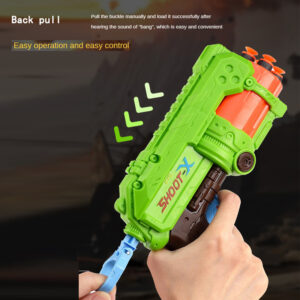 1pc Soft Bullet Gun With 10 Soft Bullets, Outdoor Shooting Toys, Soft Bullet Toy Foam Bullets, Pistol With Foam Shell Ejection - Image 3