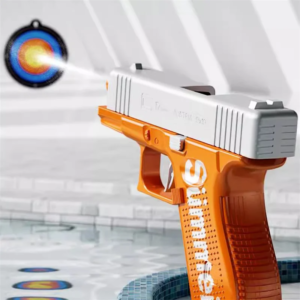 Children's Water Gun, Manual Continuous Glock Water Gun, Boys and Girls Play Bucket Cooling Toys in Summer Water Gun - Image 3